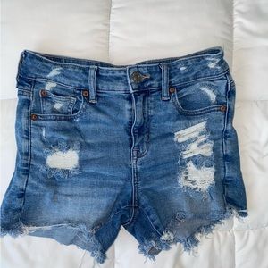 American Eagle Distressed Shorts